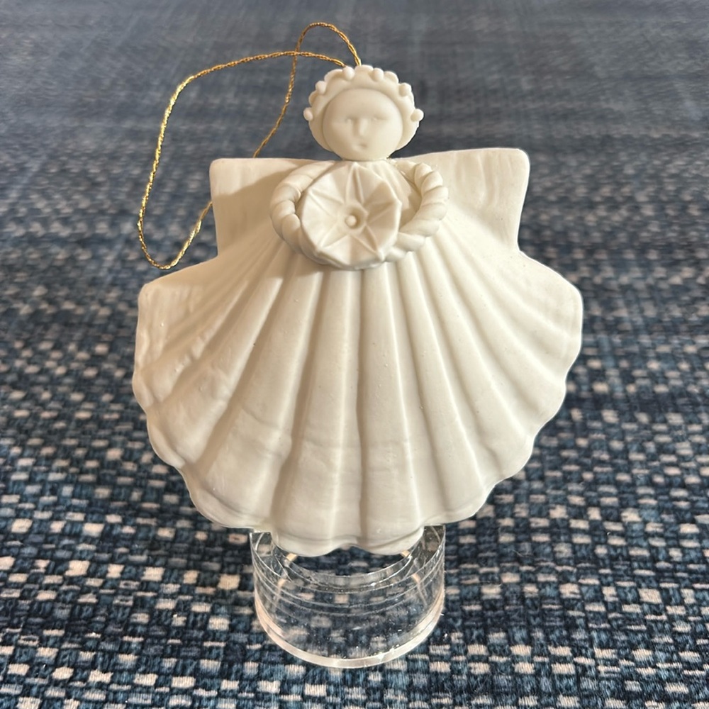 Margaret Furlong 1996 Porcelain “Morning Glory” Angel Christmas Ornament